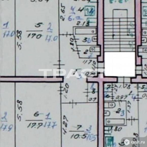 3-комнатная квартира 63,3 кв.м. Фото 19.