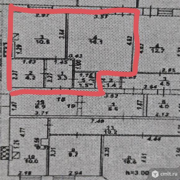 1-комнатная квартира 35,6 кв.м. Фото 2.