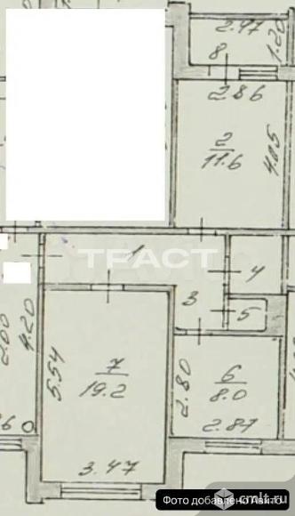 2-комнатная квартира 50,5 кв.м. Фото 20.