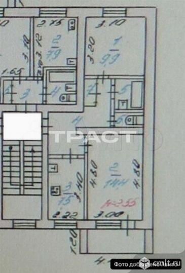 2-комнатная квартира 45 кв.м. Фото 19.