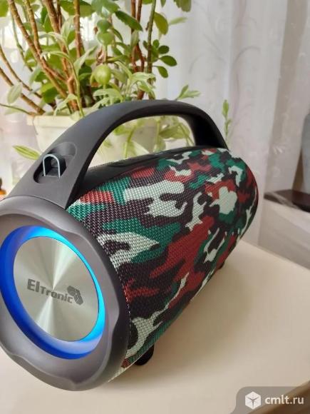 Бумбокс портативная колонка ELTRONIC 60 Вт TWS. Фото 1.