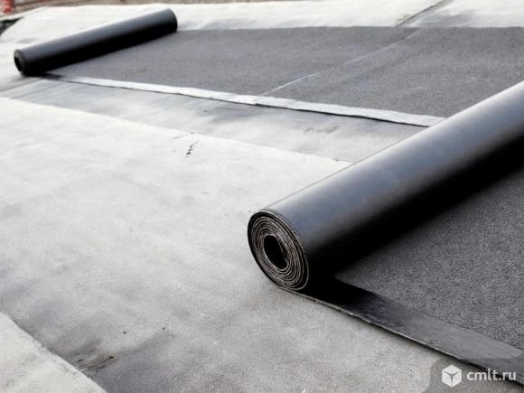 Рулонная битумная гидроизоляция/экструзия. Фото 1.