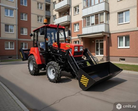 МУП-320.4 — компактный коммунальный трактор «три в одном»!. Фото 1.