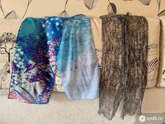 Шарф mascotte, снуд zara, палантин. Фото 13.