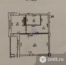 1-комнатная квартира 42,8 кв.м. Фото 19.