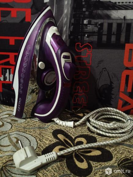 Утюг 2400 Вт керамика отпариватель и прочее бу. Фото 1.