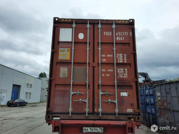 Контейнер 40 футов High Cube — купить контейнер в СПб с доставкой. Фото 1.