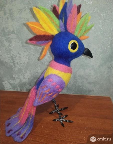 Войлочный попугай. Фото 2.