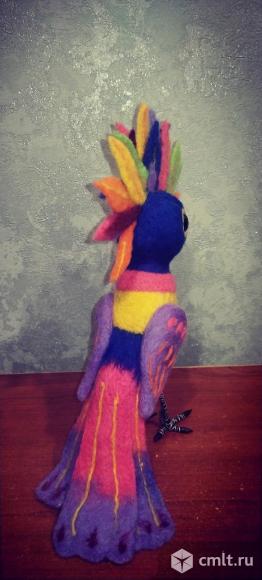 Войлочный попугай. Фото 1.