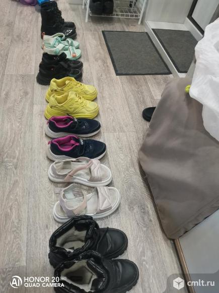Обувь бу для девочки пакетом. Фото 1.