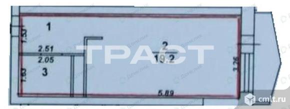 1-комнатная квартира 26,3 кв.м. Фото 7.