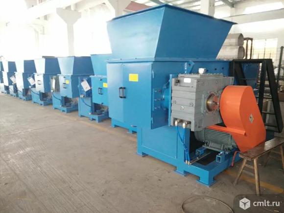 Продажа промышленных шредеров (одновальных и двухвальных). Фото 1.