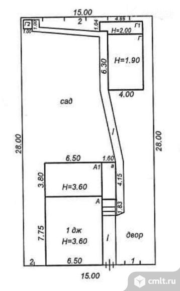 Дом 60,9 кв.м. Фото 19.