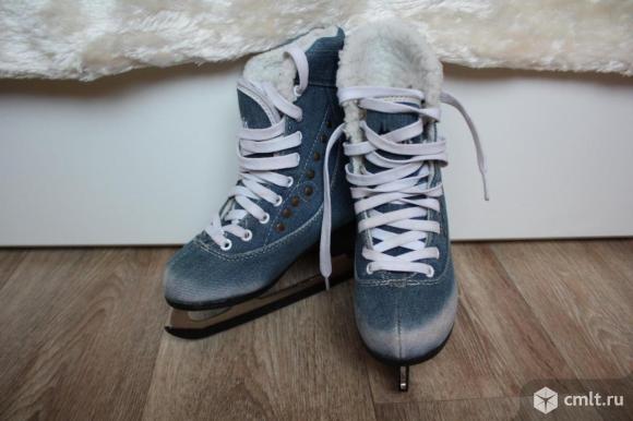 Коньки фигурные детские. Фото 3.