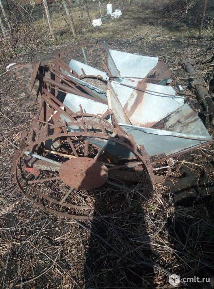 Картофелесажалка самодельная. Фото 3.