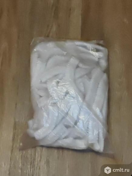 Шапочка-шарлотка из спанбонда 50 штук. Фото 2.