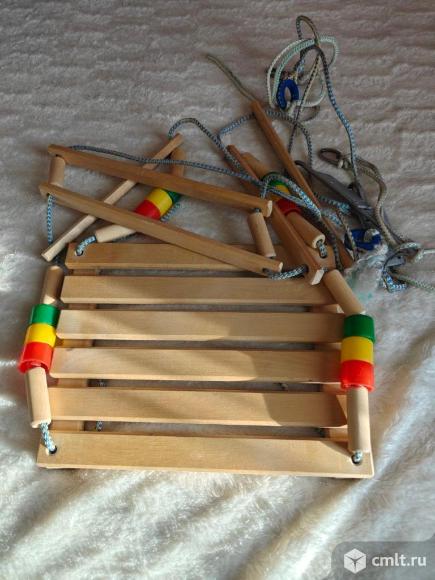 Качели детские подвесные. Фото 1.