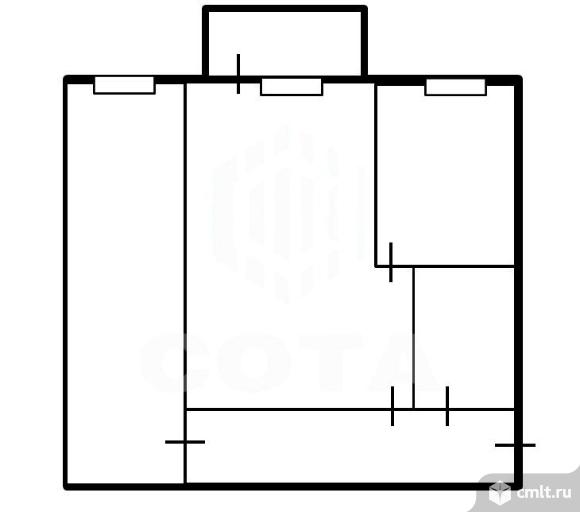 2-комнатная квартира 44,2 кв.м. Фото 13.