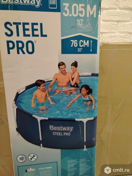 Бассейн каркасный новый 3.05 х 0.76 мм. Фото 1.