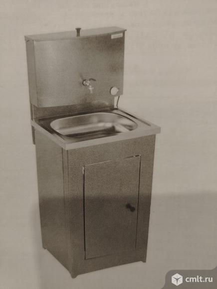 Умывальник дачный с подогревом и тумбой новый. Фото 1.