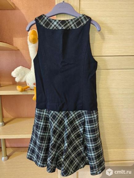Школьный сарафан Sky Lake 122-128. Фото 2.