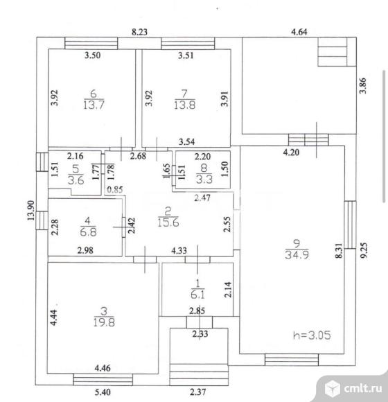 Дом 140 кв.м. Фото 3.