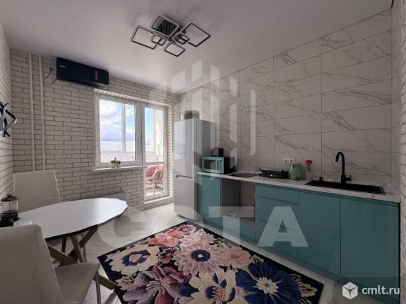 1-комнатная квартира 38,3 кв.м. Фото 1.