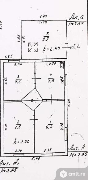 Часть дома 51 кв.м. Фото 14.