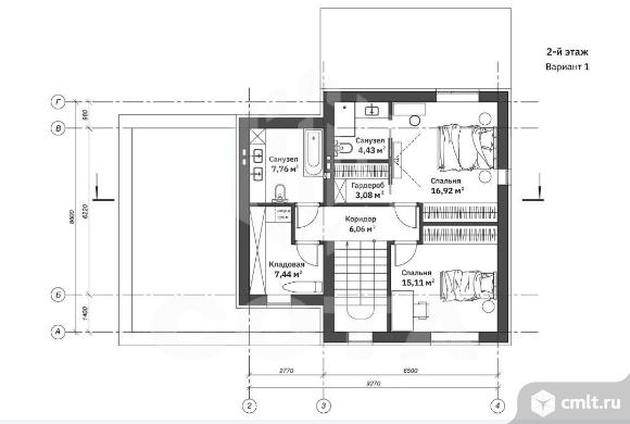 Коттедж 170 кв.м. Фото 9.