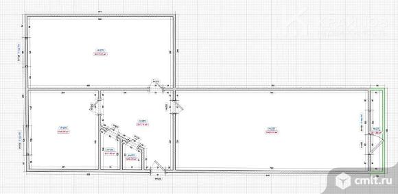2-комнатная квартира 45,7 кв.м. Фото 1.