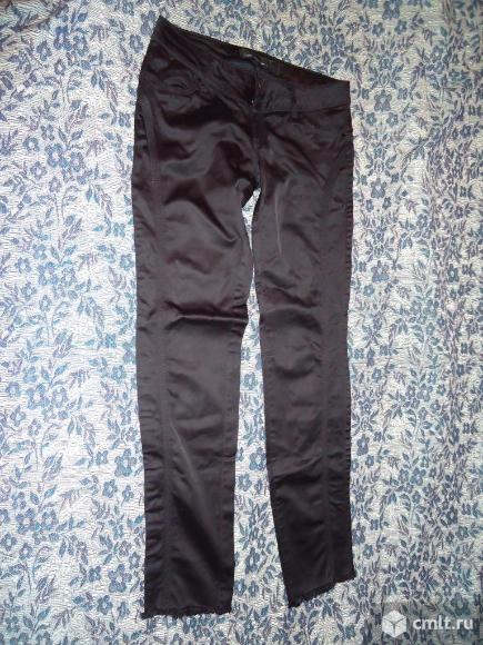 Брюки женские кожаные р-р 44-46. Фото 1.