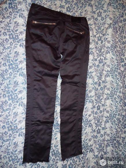 Брюки женские кожаные р-р 44-46. Фото 2.