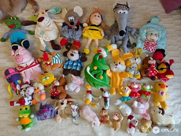 Мягкие игрушки пакетом. Фото 1.