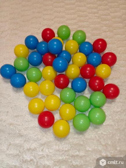 Мячики для сухого бассейна 42 шт.. Фото 1.