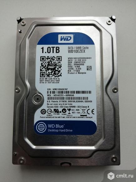 HDD 1 Tb  б/у. Фото 1.
