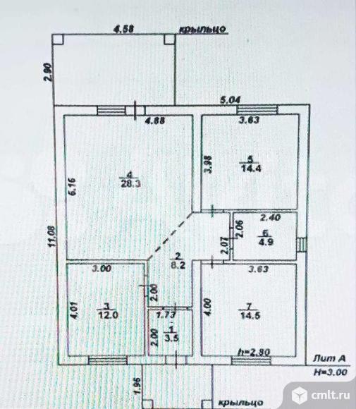 Дом 95 кв.м. Фото 6.