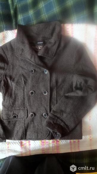 Отдам жакет и натур косынку. Фото 1.