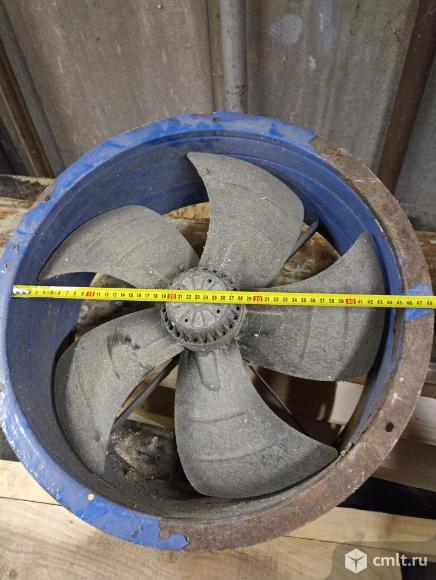 Вентилятор осевой ВО 450 фланцевый БУ. Фото 1.