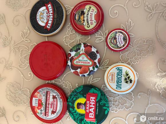 Крышки капроновые и металлические для банок. Фото 2.