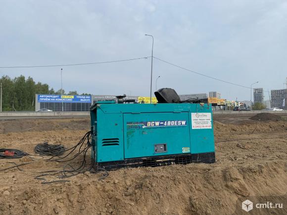 Аренда сварочного генератора, два поста, Denyo 400-480. Фото 1.