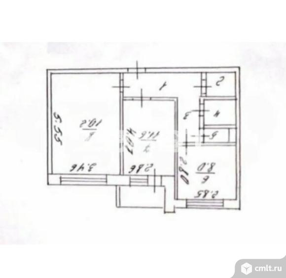 2-комнатная квартира 52 кв.м. Фото 13.