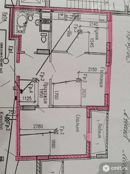 2-комнатная квартира 64,9 кв.м. Фото 1.