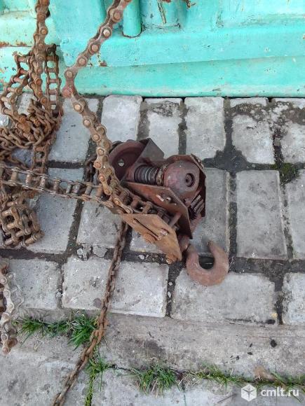 Тельфер ручной цепной.. Фото 1.