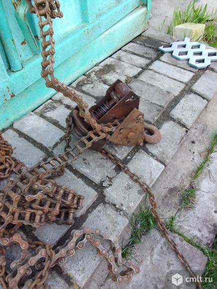 Тельфер ручной цепной.. Фото 3.