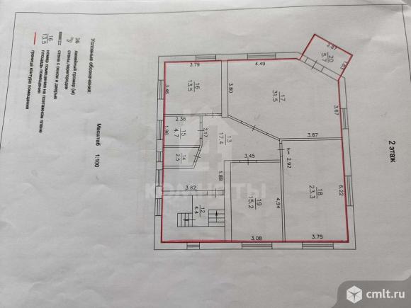3-комнатная квартира 112,5 кв.м. Фото 1.