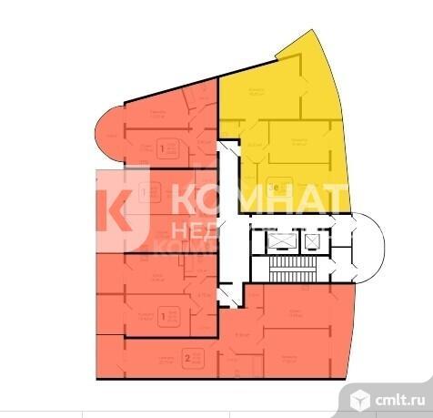 2-комнатная квартира 97,3 кв.м. Фото 13.
