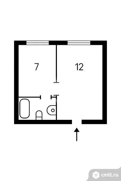 1-комнатная квартира 23 кв.м. Фото 13.