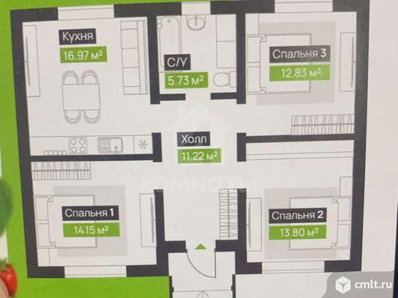 Дом 80 кв.м. Фото 20.