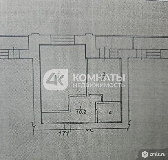 1-комнатная квартира 41 кв.м. Фото 19.
