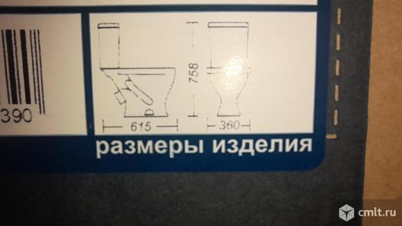 Унитаз Sanita компакт новый. Фото 1.